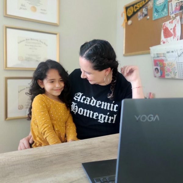 Dr. Maricela and her daughter.