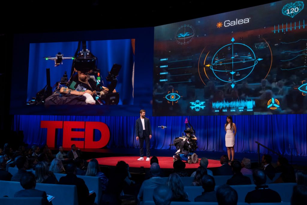 OpenBCI presenting at TED conference