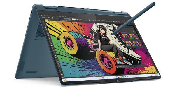 The Lenovo Yoga 7 2-in-1(14”, 10) in Tidal Teal