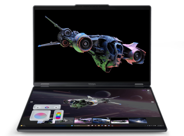 The Yoga Book Pro 3D Concept with Snap-On Pads