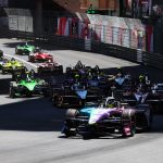 MONTE-CARLO, MONACO - MAY 16: Dan Ticktum of Great Britain driving the (33) CUPRA KIRO Porsche 99X Electric WCG3 leads the field at the start during the Monaco E-Prix, Round 9 of the 2026 FIA Formula E World Championship at Circuit de Monaco on May 16, 2026 in Monte-Carlo, Monaco. (Photo by Simon Galloway/LAT Images)