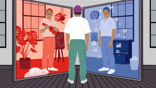 AI twinning illustration