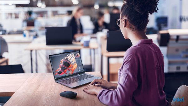 ThinkPad x1 in use